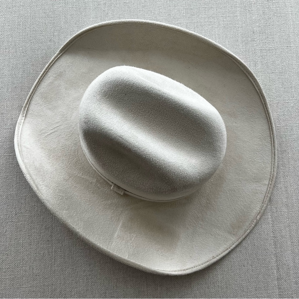 ABCO Off White Rancher Cowboy Hat - Picture 5 of 13